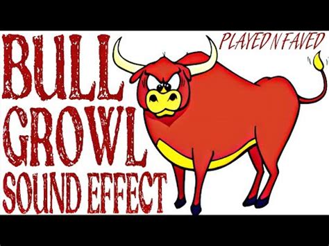 Dreamy Bull Sounds and Sound Effects